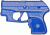 Blueguns Ruger LCP Training Guns, Unweighted, Crimson Trace CTC Laserguard, Handgun, w/C.T. Laserguard, Blue, FSLCPCT