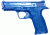 Blueguns Smith &amp; Wesson M&amp;P 40 Training Guns, Unweighted, w/o Light/Laser Attachment, Handgun, Small Backstrap, Blue, FSSWMP40SB