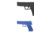 Blueguns Training Gun - Sig P220, Black, Blue