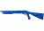 Blueguns Training Long Gun, Remington 870 w/ 18in Barrel, Pistol Grip, Blue, FS870PG