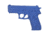 Blueguns Training Magazine, Sig P229 w/ Rails, Blue, FSP229RM
