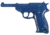 Blueguns Walther P38 Training Guns, Unweighted, w/o Light/Laser Attachment, Handgun, Blue, FSP38