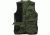 Bob Allen 240S Solid Shooting Vest - Sage, Right Hand, Medium - 30190 