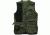 Bob Allen 240S Solid Shooting Vest -  Sage, Right Hand, 3XL - 30194