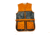 Bob Allen 245M Dual Pad Vest, Orange, Extra Small, 21654