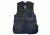 Bob Allen 285M Mesh and Leather Shooting Vest,Navy,XL 45017