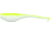 Bobby Garland Baby Shad Swim'R Soft Bait, 15, 1/4in, Bone White/Chartreuse, BGBSSW1905-15