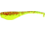 Bobby Garland Baby Shad Swim'R Soft Bait, 15, 1/4in, Chartreuse/Red Glitter, BGBSSW149-15