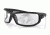 Bobster AXL Sunglasses, Black Frame, Anti-Fog Sunglasses, Clear Lenses EAXL001C