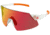 Bobster Cadence Sunglasses - Matte Clear/orange Frame W/ Smoke Black Red Revo/yellow/clear Lenses - BCAD01
