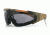 Bobster Convertible Prowler Sunglasses, Oak Camo Frame, Smoked, Z87, MIL-PRF, BW8001O