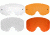 Bobster MX1 Replacement Lens, Clear, MX1-LENS-C