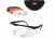 Bobster Safety Shooting Glasses with 3 Interchangeable Lenses, ESB115AC
