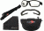 Bobster Convertiable XRH Eyewear with Prescriptional RX Lenses, Black Frame