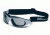 Body Specs BSG-2 Goggles, Silver Chrome Frame/Smoke-Green Lens, w/ Clear and Light Rust Extra Lens Sets