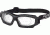 Body Specs PRO-2000 RX Goggle Black Matte Frame with Clear Lens and RX Insert PRO-2000CLEAR