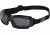 Body Specs PRO-2000 Sunglasses, Black Frame, Smoke Lens, PRO-2000 RX BLACK FRAME.13