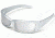 Body Specs Sunglasses V-8 Crystal Silver Nylon Frame Silver Lens V-8 CRYSTAL SILVER12