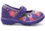Bogs Hopscotch Mary Jane Spring Flowers Boot,Violet Multi,Size 4 71931I-546-4