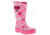 Bogs Rain Dots Boot,Pink Multi,Size 4 71452-690-4
