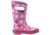 Bogs Rain Dots Boot,Pink Multi,Size 4 71452-690-4