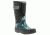 Bogs Rain Forest Boot,Black Multi,Size 1 71739-009-1