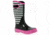 Bogs Rain Stripes Boot,Black Multi,Size 8 71547-009-8