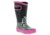 Bogs Rain Zebra Boot,Black Multi,Size 8 71740-009-8