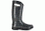 Bogs Womens Linen Rain Boot,Black,Size 12 71434-001-12