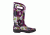 Bogs Womens Rain Spring Flowers Boots, Purple Multi, 12 71897-540-12