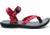 Bogs Womens Sandy Quarter Strap Sandal,Red Multi,Size 9 71887S-640-9