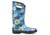 Bogs Womens Spring Flowers Rain Boot,Navy Multi,Size 6 71897-492-6