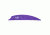 Bohning Air Vanes, Purple 2 in. 100 pk. 101027PU2