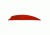 Bohning Air Vanes, Red 2 in. 100 pk. 101027RD2