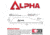 Bohning Alpha Ar 1250 Vane 2.8 Hot Pink 36pk