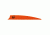 Bohning Bolt Vanes, Neon Orange 3.5 in. 100 pk. 101034NO35