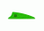Bohning Shield Cut X Vanes, Neon Green 1.75 in. 100 pk. 10772NG175