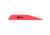Bohning Wild Vanes 3 in, Pink, 100 Pk, 101082HP3