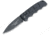 Boker 01Kals99 Kalashnikov Pocket 3.35 Plain D2 Steel Blade Black Aluminum Handle