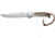 Boker 614Ce Fox Vintage Ltd Stag Fixed Blade Knife, 3.7in, N690, G10, Black, 614CE