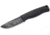 Boker Bronco Mini Fixed Blade Knife, 3.5in, 80CrV2 Stainless Steel, Black Stonewash Drop Point Blade, Black TPE Handle, Boxed, 121505