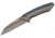 Boker Cobalt Assisted Opening Folding Knife, 3.46 in, 440A Steel, Wharncliffe Blade, Blue Hanlde, 01RY288