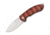 Boker Fox Ravn Cocobolo Fixed Blade Knife, 3.3in, N690, Cocobolo Wood, Brown, FX-514