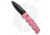 Boker Kalashnikov Midnight Snack Dessert Warrior Automatic Folding Knife, 3.25in, D2, Dagger Blade, Aluminum Pink Handle, Black/Pink, 7.625in, BHQ-203541