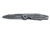 Boker Magnum Real Steel Spring Assisted Opening Folding Knife,3.5in Stainless Steel Blade,Matte Black Stonewash Handle 01RY214
