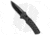 Boker Mini Strike Automatic Folding Knife, 2.625in, D2, Drop Point Blade, Aluminum Black Handle, Black/Black, 6.375in, BHQ-99629