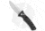 Boker Mini Strike Automatic Folding Knife, 2.625in, D2, Drop Point Blade, Aluminum Black Handle, Steel/Black, 6.375in, BHQ-99628
