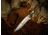 Boker Nicker 11 Jager Gold Fixed Blade Knife 4.3in, 4116, Walnut Wood, Brown, 121534