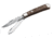 Boker Oak Series Stockman Folding Knife, 3in, C75, Oak Wood, Brown, 117474OT