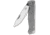 Boker Plus Atlas Folding Knife, 2.64in, 12C27, Stainless Steel Silver Handle, 01BO850